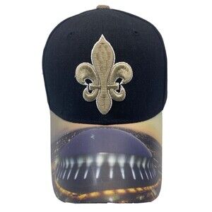 City Hunter New Orleans Saints NFL Team Hat Who Dat City Scape Football Cap Rare